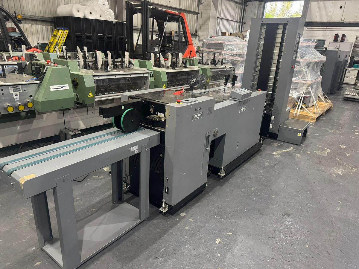 Used Duplo 5000 collator booklet making system