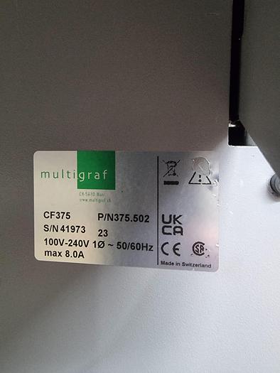Used Multigraf Touchline CF375 Creaser Folder