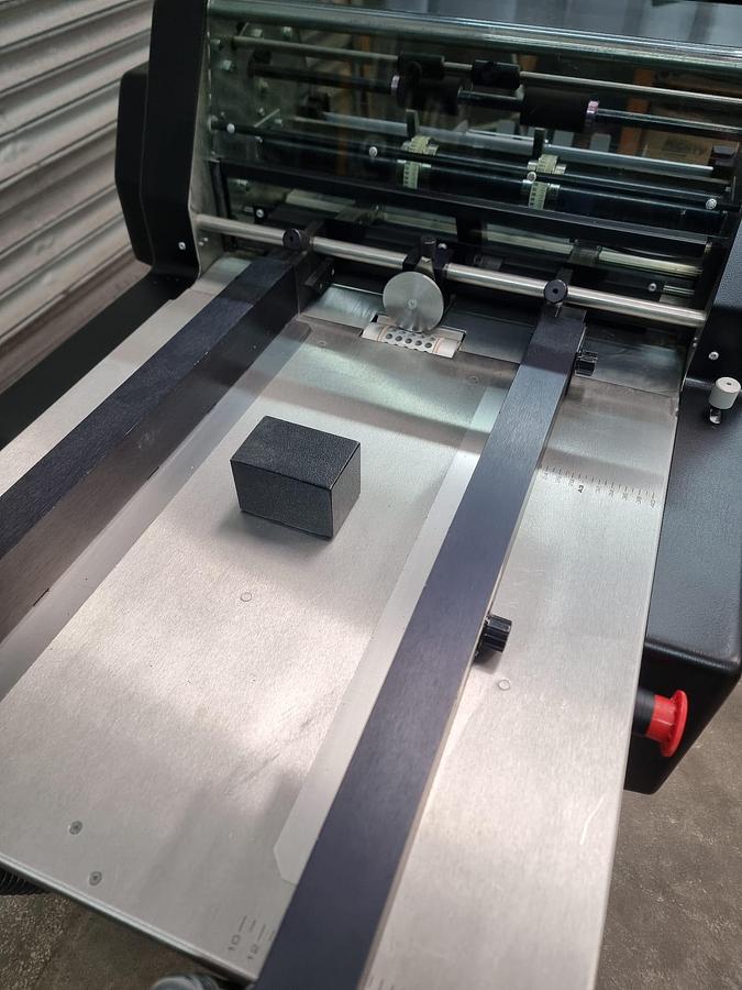 Used Morgana FSN 2 numbering perforating and score machine digital