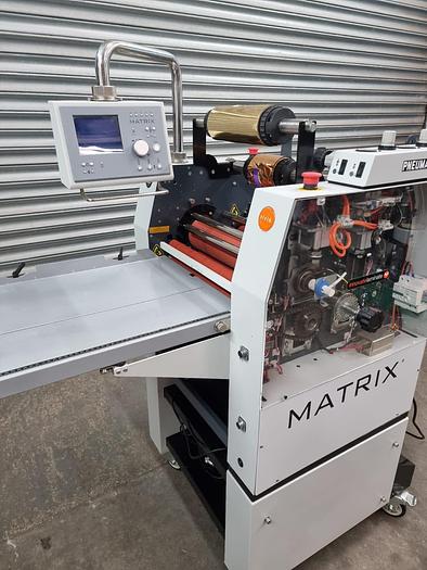 Used Matrix 370 pneumatic with Foil
