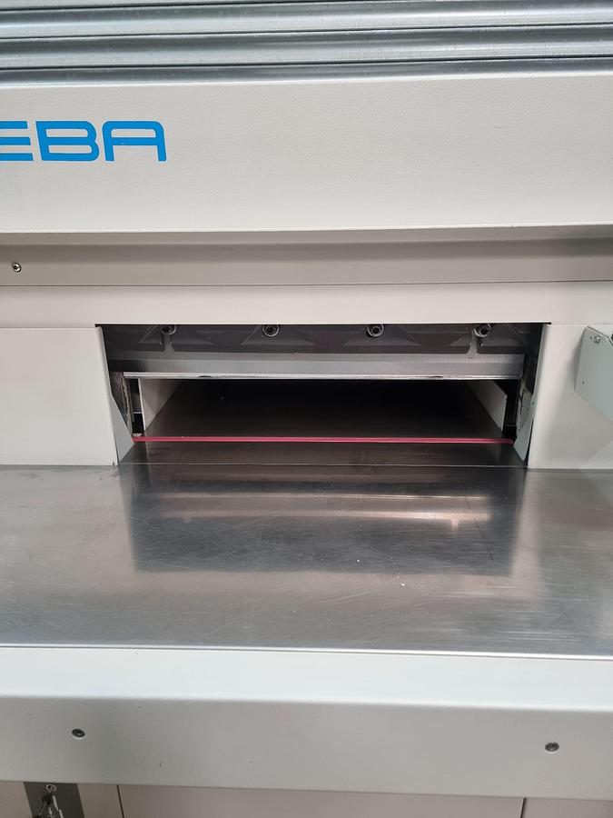 Used EBA 551 paper guillotine , digital