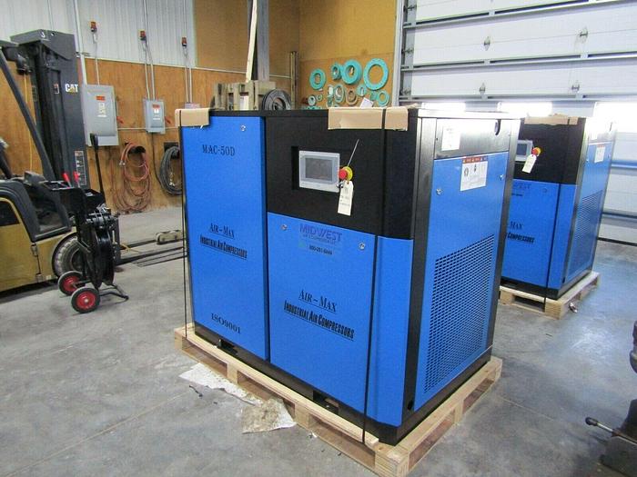 MAC-100D Air-Max 100 hp. (NEW) Industrial Rotary Screw Compressor
After you try Air-Max Run cool, you won't Look back !