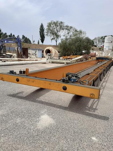 Usado Ponte Rolante Tegopi de 5+5 Ton