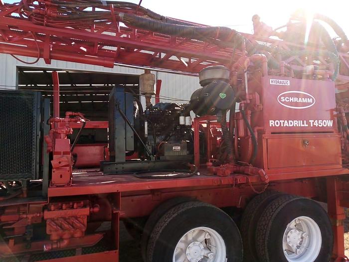 Used Schramm T450W Drill Rig Package