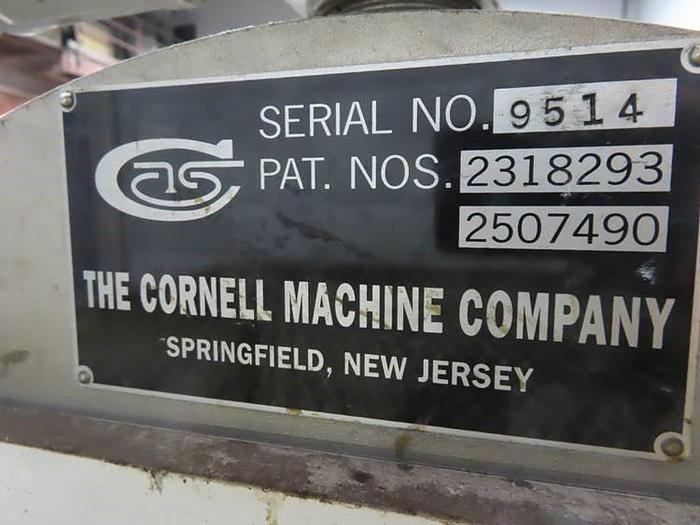 Used D-16 CORNELL VERSATOR - S/S