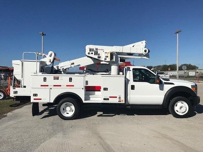 Used 2014 Ford F550 Altec AT40-M 45ft Material Handler Bucket Truck - C86738