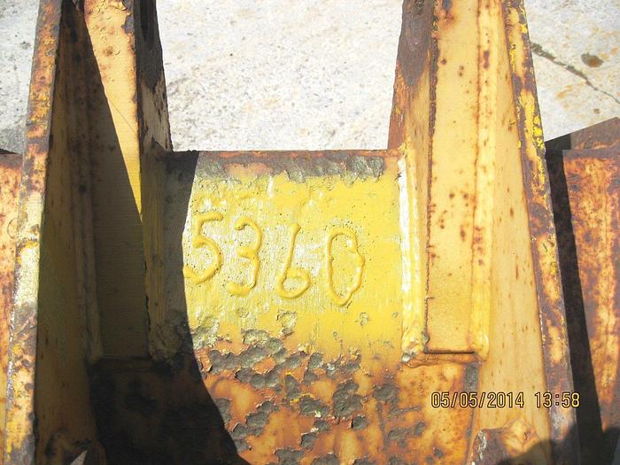 Used 24" DITCHING BUCKET, 1 3/4" X 1 1/2" PIN SIZE, 8 1/4" & 9 3/4" FACE SPREAD, 1...