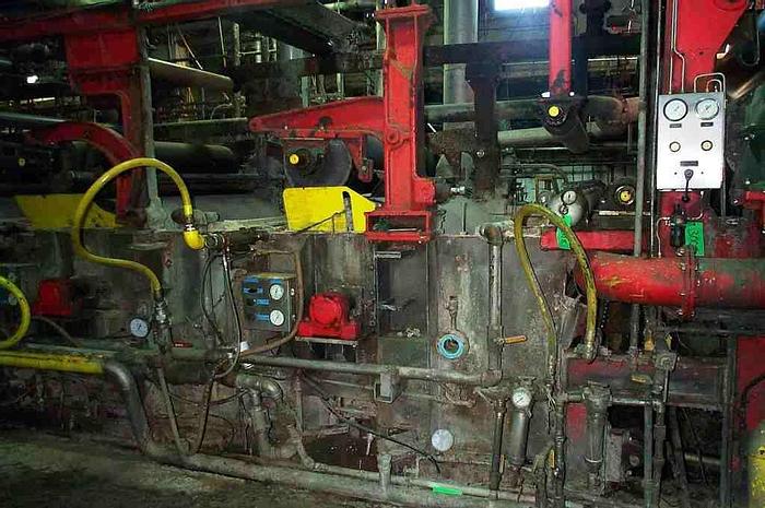 Used 8-Cylinder Board Machine, (8) 48" X 76-1/2" Wide Cylinders, (2) Extractors, Lg Suction Press, (3) Plain Presses.  Dryer Section With 88 Dryers, 36" Diameter.  Horne Horizontal Reel. #19984