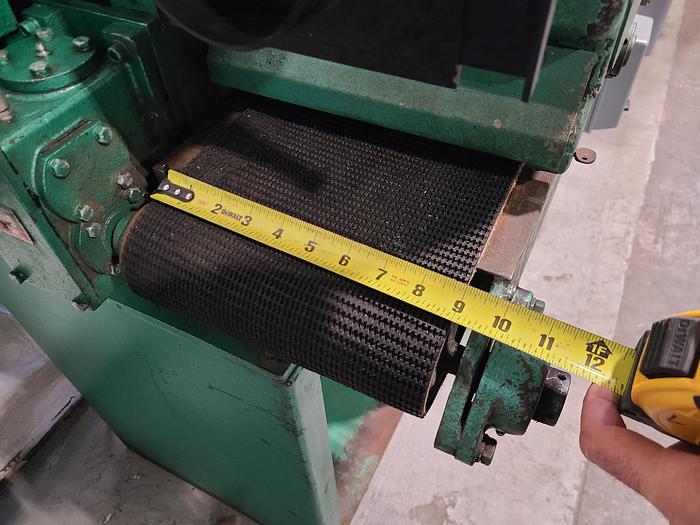 Used Timesaver Mini Belt Grinders 948 Precision Automated Sanding Metal Plastic Wood