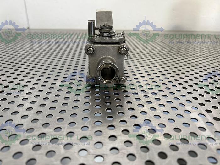 Used SVF -F. C. I.  SB79999ATTR Ball Valve w/ 3/4" Sanitary Fitting