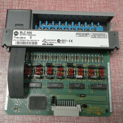 Used ALLEN BRADLEY 1746-OB16 SERIES D
