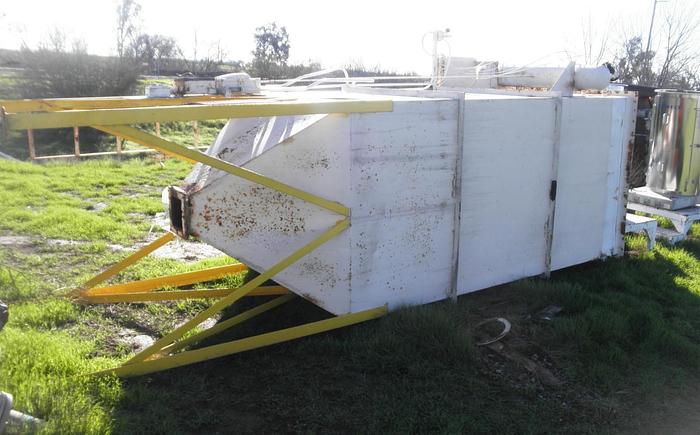 Used Dust Collector, Baghouse, 500 SF, 5' X 5' X 9', 5 HP, #S739460