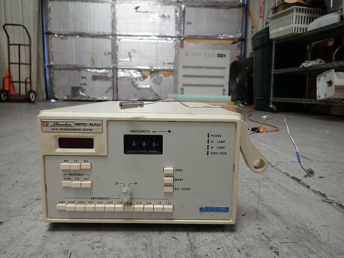 Used Shimadzu SPD-6AV UV-VIS Spectrophotometric Detector