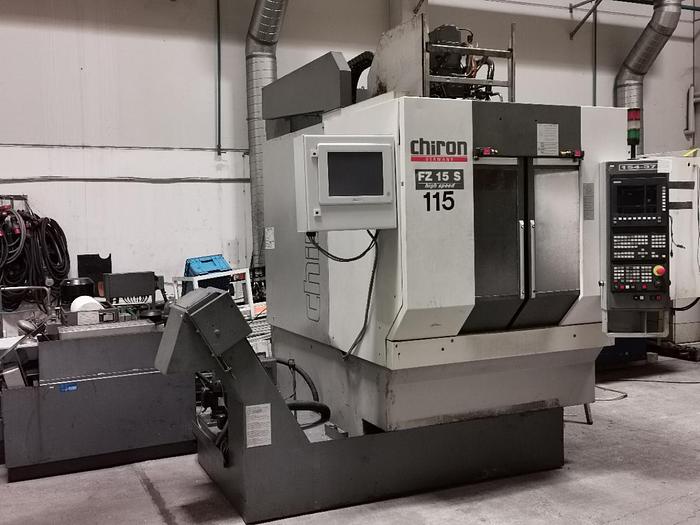 Used CNC machining center CHIRON FZ 15 S HIGH SPEED