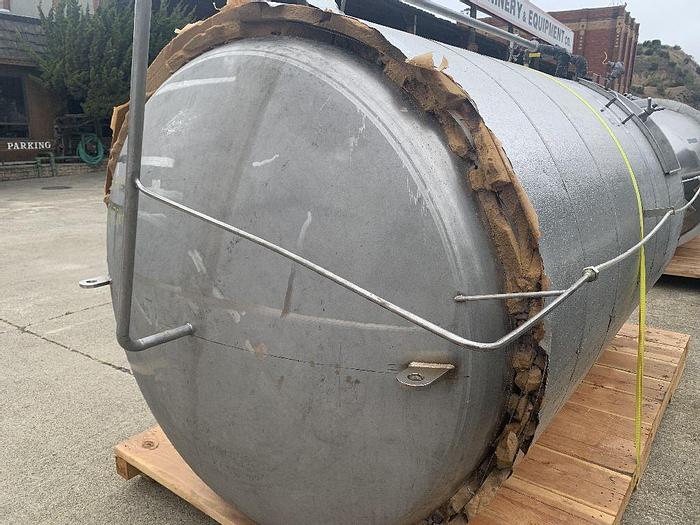 Used Tank, 1,250 Gallon, S/st, Jkt, DT/CB, Insul #S743883