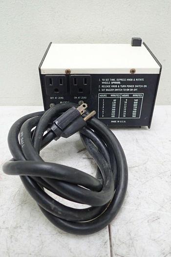 Used TekPro Scientific Products C6492 Tek Timer S Elapsed Time Indicator