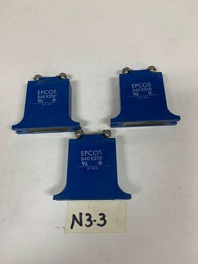 Used EPCOS B40-K250(Lot Of 3) *Used* Fast Shipping! *Warranty*