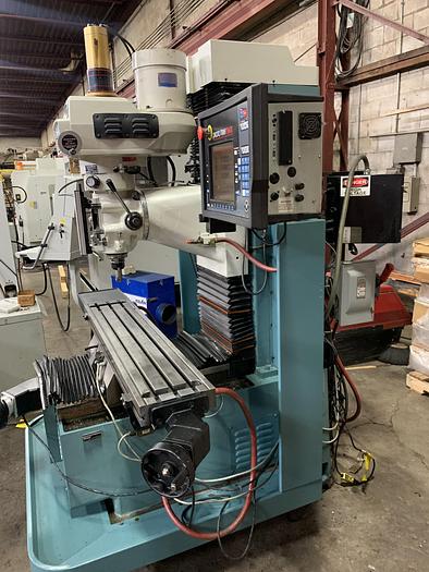 Used 10" X 50", SOUTHWESTERN INDUSTRIES, TRAK DPM3, CNC BED MILL TRAK DPM3