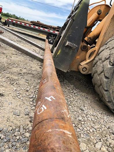 Used Drill Stem with Open-Side Rope Socket