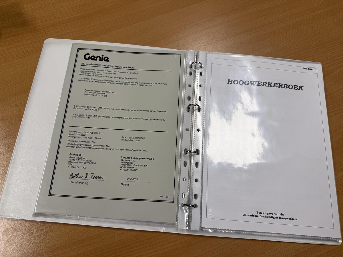 Gebruikt 2010 Genie GS2632, Schaar hoogwerker, 10 meter