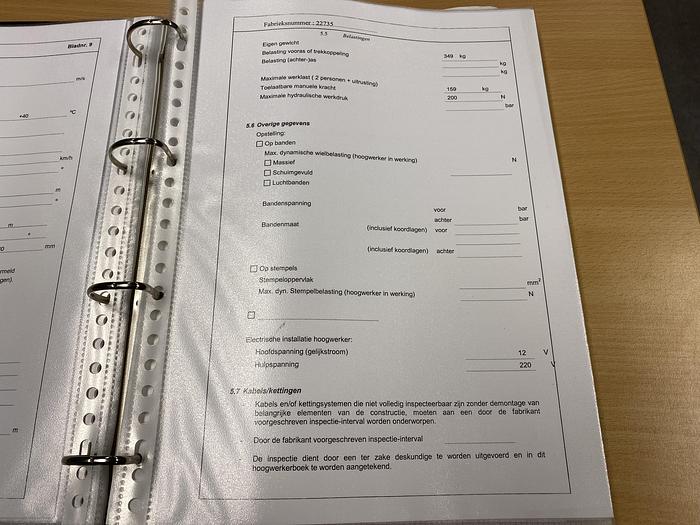 Gebruikt 2004 UpRight UL25 D/C, eenpersoons hoogwerker, 10 meter