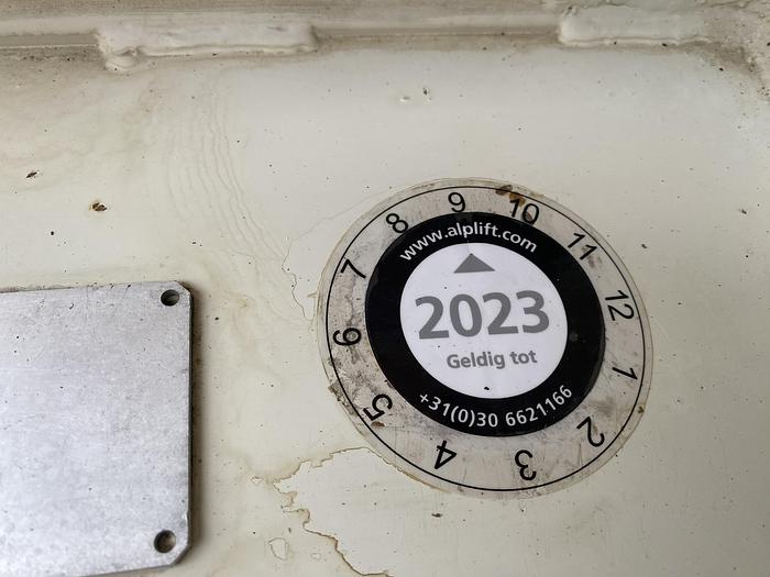 Gebruikt 2002 Airo SF1200, Schaarhoogwerker, 14 meter