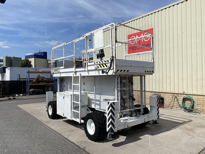 Gebruikt 2000 JLG 500 RTS, Schaar hoogwerker 4x4x4, 17 meter