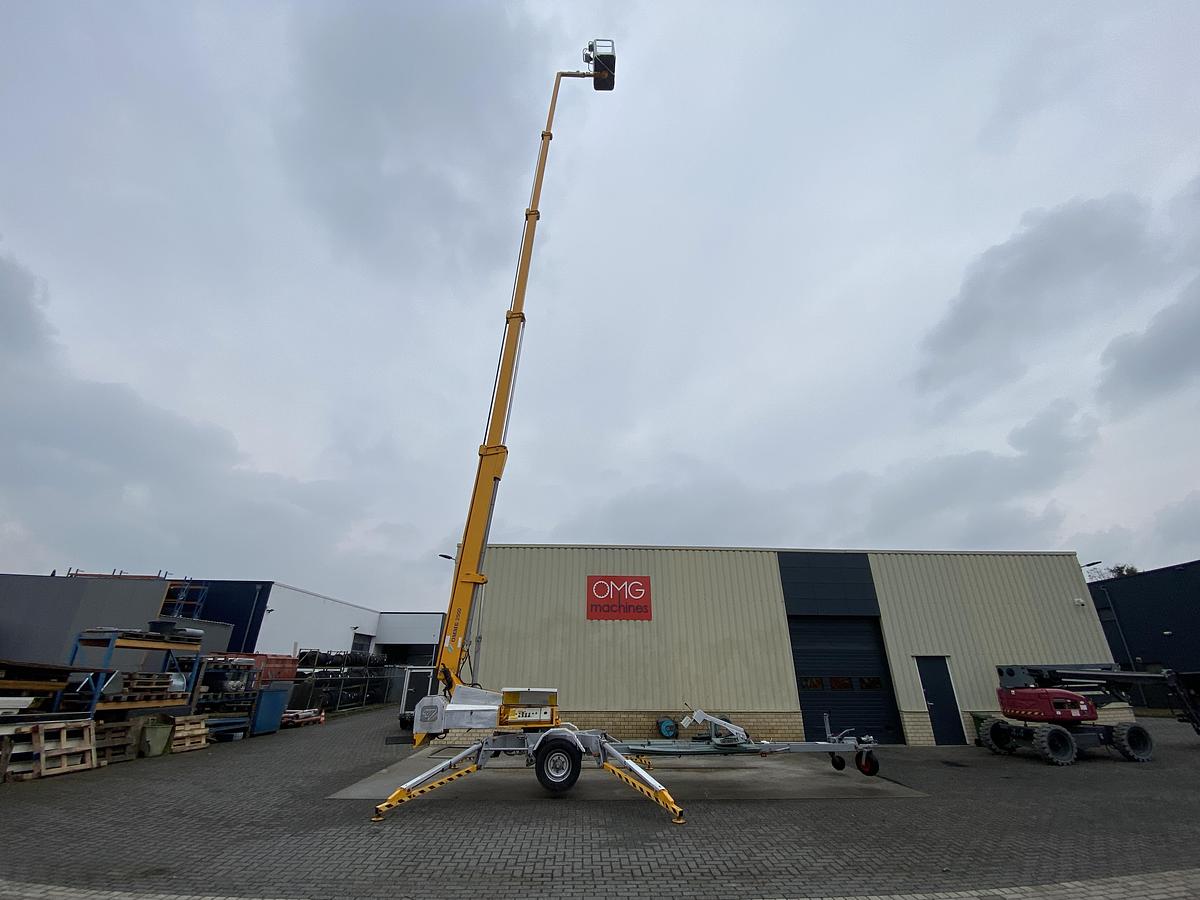 Gebruikt 1996 Omme 2500 EBDZ, Aanhanger hoogwerker, 25 meter
