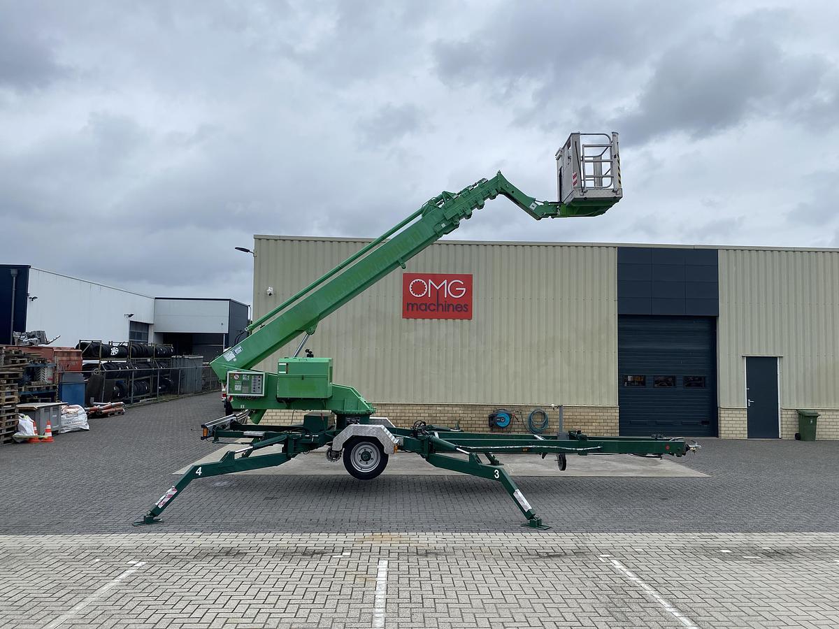 Gebruikt 2006 Teupen Gepard 25T Rent, Aanhanger hoogwerker