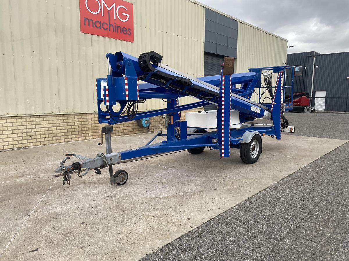 Gebruikt 2002 Niftylift 170 HDE, Aanhanger hoogwerker, 17 meter
