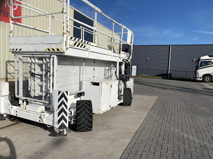 Gebruikt 2000 JLG 500 RTS, Schaar hoogwerker 4x4x4, 17 meter