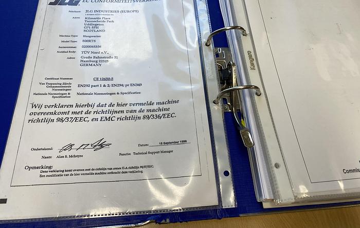 Gebruikt 2000 JLG 500 RTS, Schaar hoogwerker 4x4x4, 17 meter