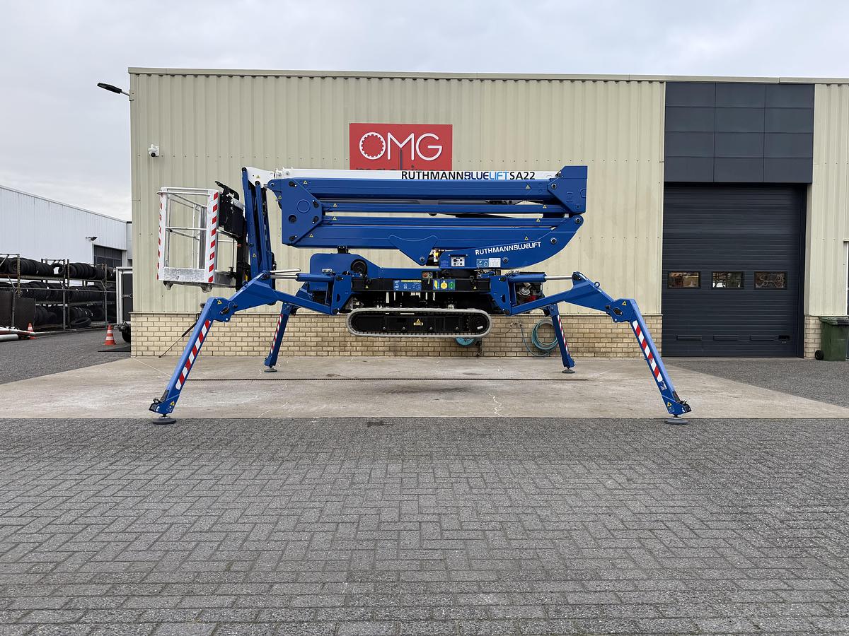 Gebruikt 2022 Ruthmann Bluelift SA22, Spin hoogwerker, 22 meter
