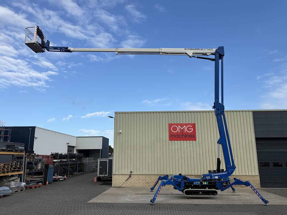 Gebruikt 2022 Ruthmann Bluelift SA22, Spin hoogwerker, 22 meter