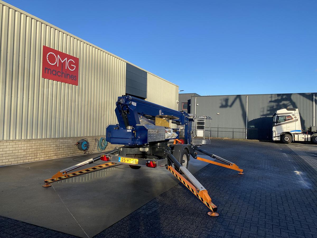 Gebruikt 2019 Omme 1650EB, Aanhanger hoogwerker, 16,5 meter