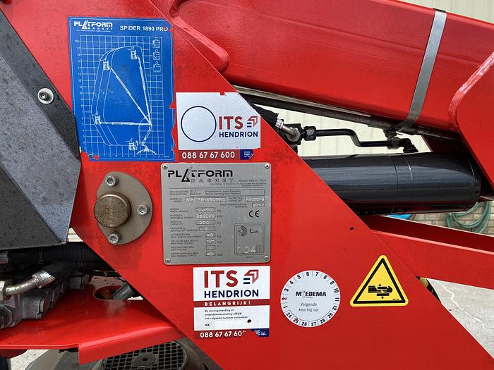 Gebruikt 2017 Platform Basket Spider 18.90 PRO, Spin hoogwerker