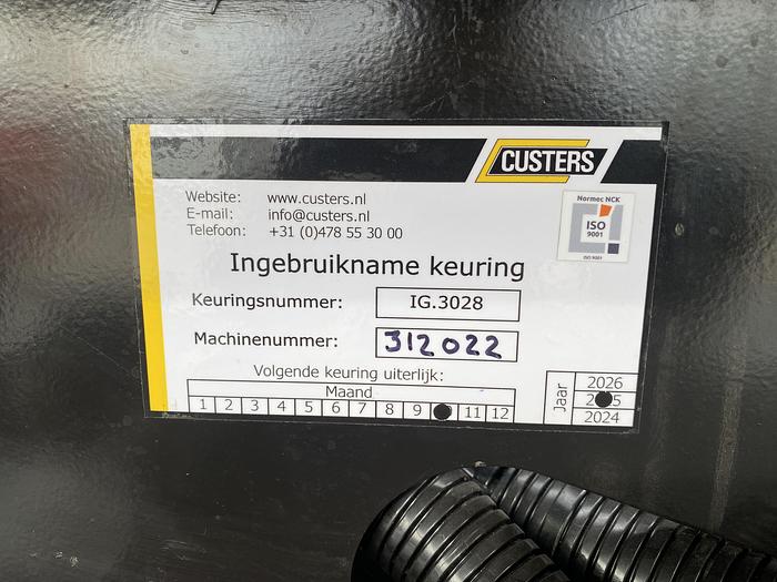 Gebruikt 2024 Custers Verda 12-4900, Rups hoogwerker - NEW-