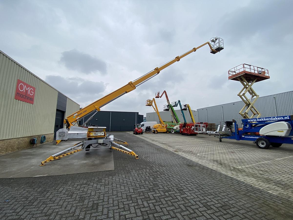 Gebruikt 1996 Omme 2500 EBDZ, Aanhanger hoogwerker, 25 meter