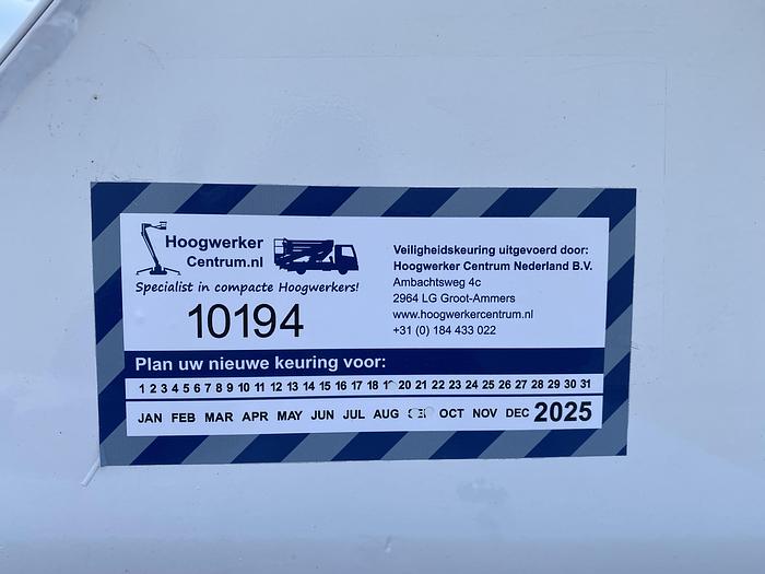 Gebruikt 2021 Oil & Steel Snake 2112 J, Auto hoogwerker, 21 meter