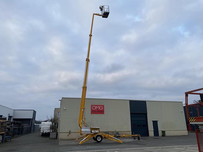 Gebruikt 2000 Omme 1850EBZ, Aanhanger hoogwerker, 18,5 meter