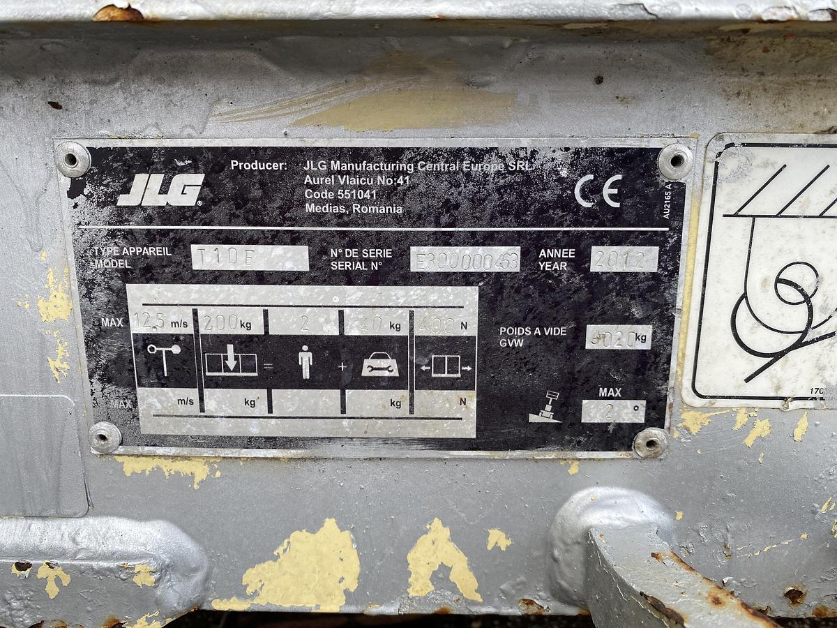 Gebruikt 2012 JLG Toucan 10E, Mast hoogwerker, 10meter