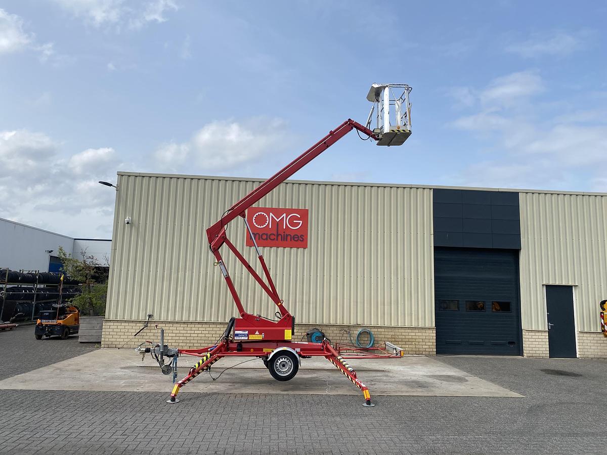 Gebruikt 2007 Denka-Lift DK8 JR12, Aanhanger Hoogwerker, 12 meter