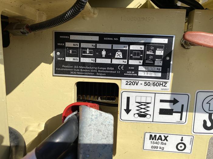 Gebruikt 2011 JLG 1930ES, Schaar hoogwerker, 8 meter