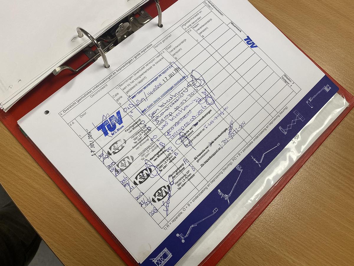 Gebruikt 2014 Niftylift TD120 TDAC, Spin hoogwerker, 12 meter