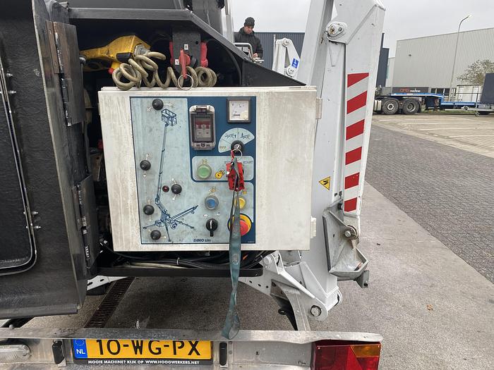Gebruikt 2010 Dino 260 XTD, Aanhangwagen hoogwerker, 26 meter