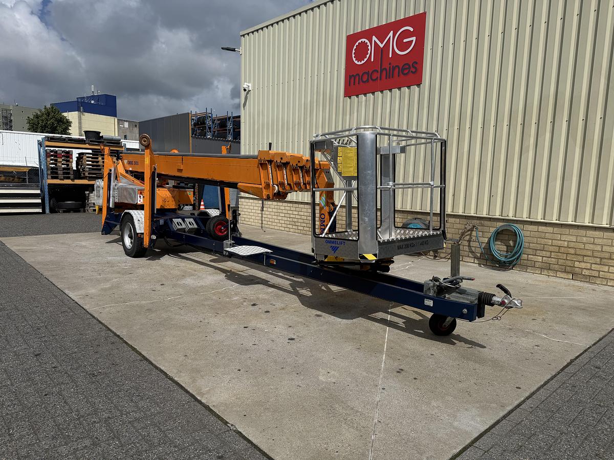 Gebruikt 2010 Omme 2900 EBDZ, Aanhanger hoogwerker, 29 meter