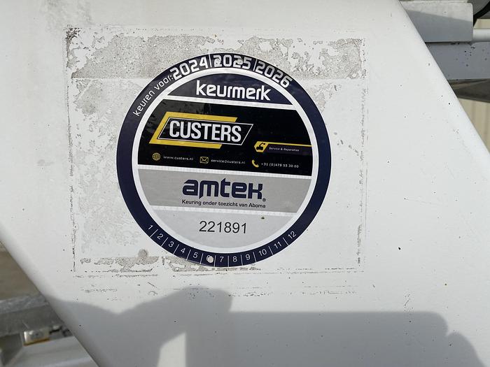 Gebruikt 1999 Custers R17, Aanhangwagen hoogwerker, 17 meter