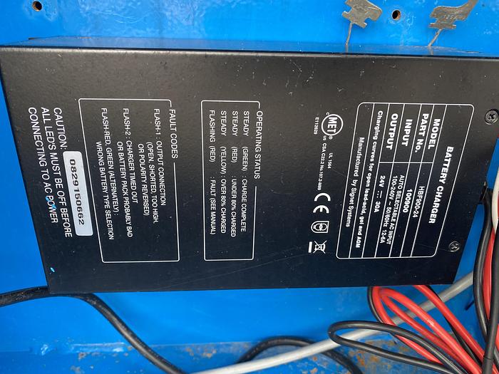 Gebruikt 1998 Holland Lift Monostar Y83EL16, schaar hoogwerker, 10 meter