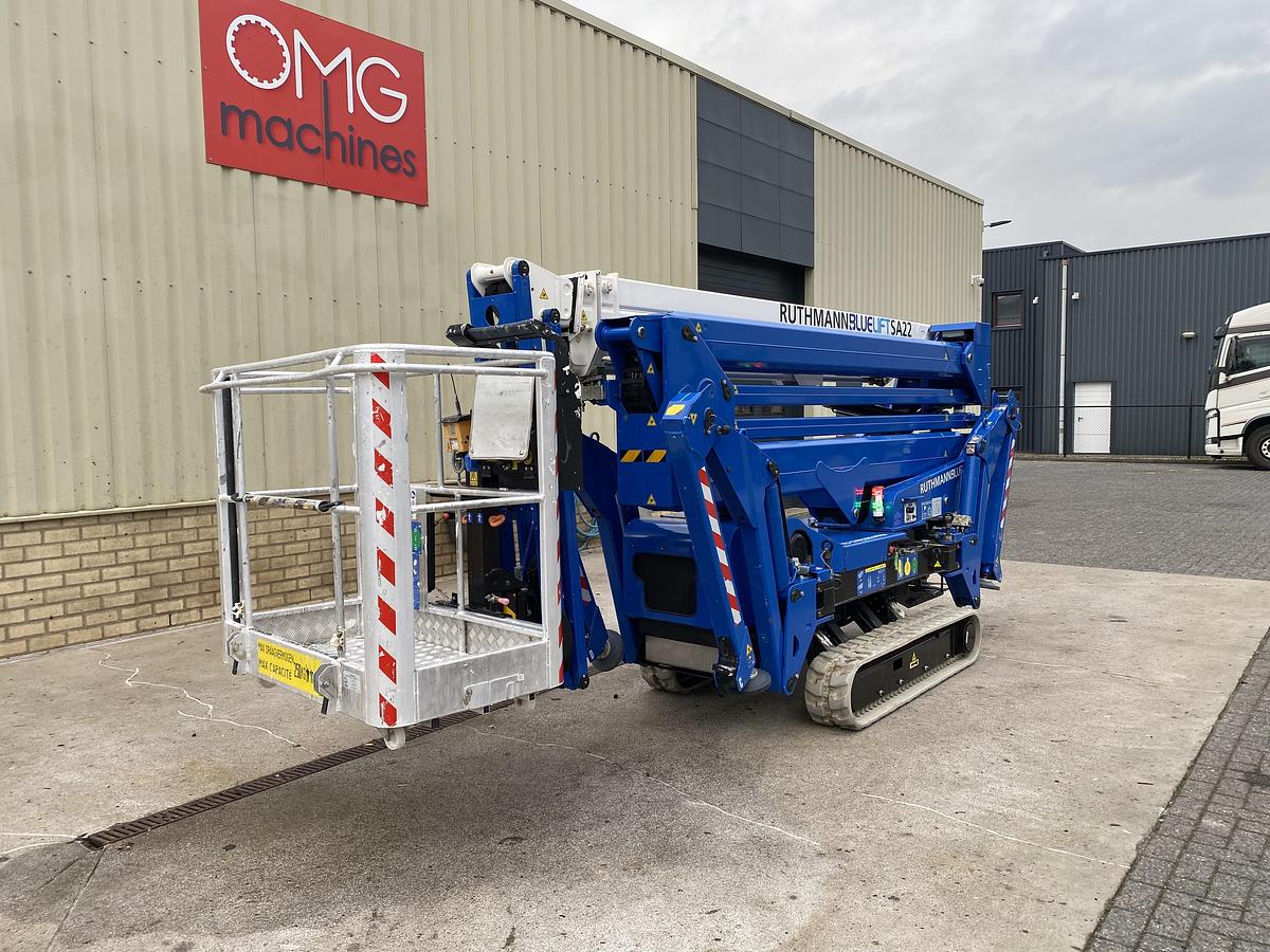 Gebruikt 2022 Ruthmann Bluelift SA22, Spin hoogwerker, 22 meter