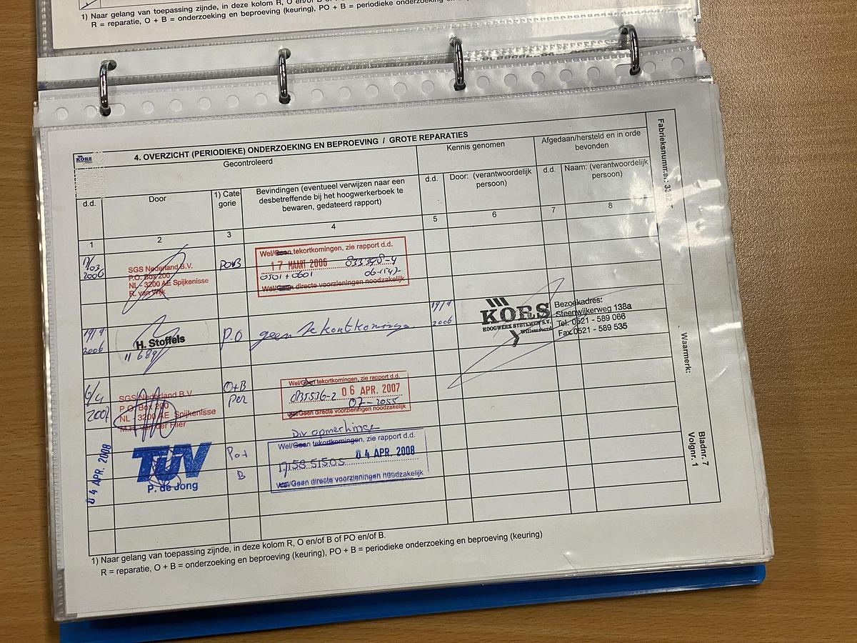 Gebruikt 1997 Omme 2500 EBDZ, Aanhanger hoogwerker